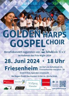 Flyer Konzerte FrieNight, 28.6.24